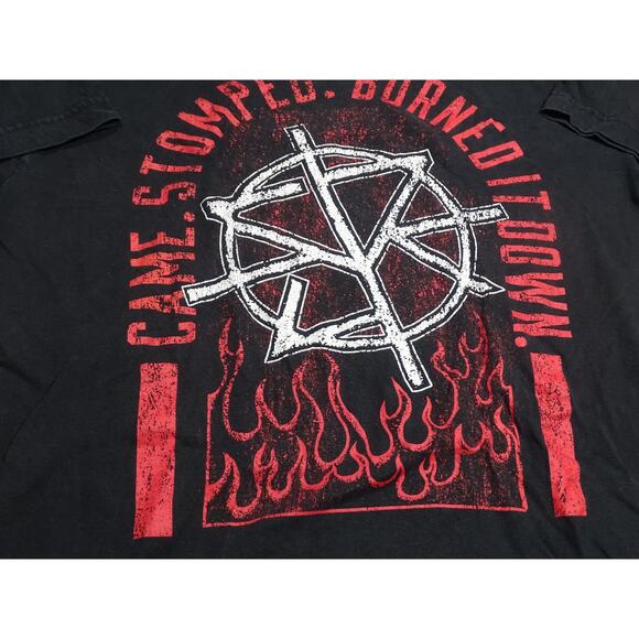 WWE Seth Rollins Came. Stomped. Burned It Down T-Shirt Mens Size Medium - Picture 2 of 9